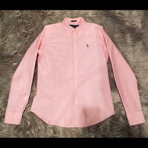 Ralph Lauren, Slim Fit, Salmon Color, size 8